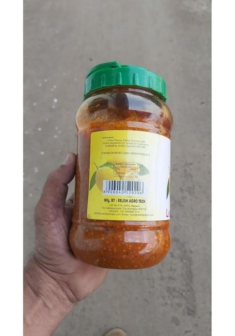 Rudra Lemon Pickle 1 Kg Jar