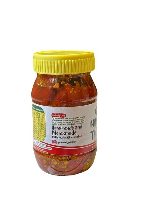 Porwal Pickles Red Chilli Pickle || Homemade And Traditional Laal Mirchi Ka Bharua Achar Ghar Swad No Chemical Preservatives 200Gm