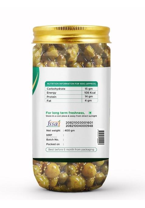 Gapru Pickle Delhiwala Home Made Lasode Lesua Gunda Achar 400Gm Rajasthani Lasoda Fruit Ka Achaar | Organic North Indian Traditional