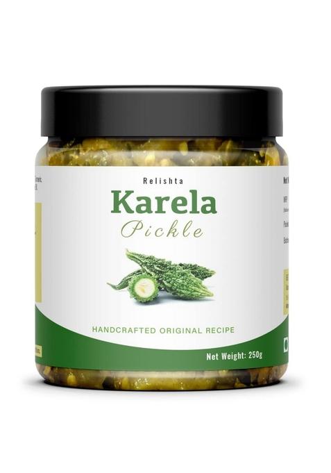 Relishta Karela Pickle 250G By Handcrafted Original Recipe Traditional Taste