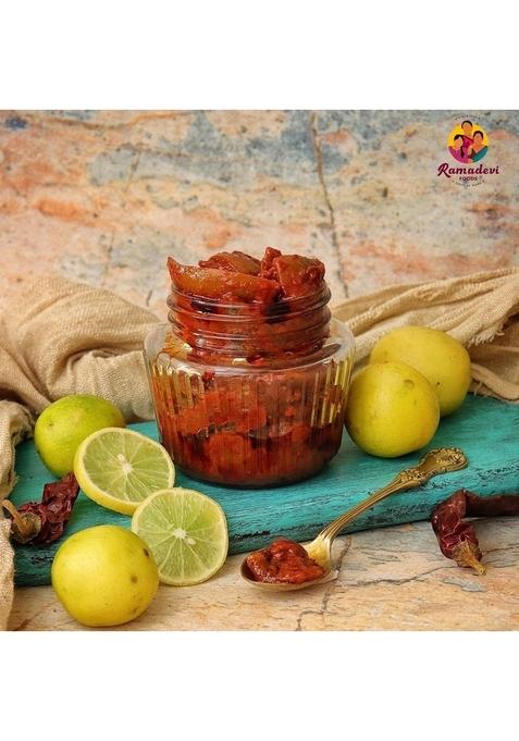 Ramadevi Foods Lemon Pickle | Size 200Gm