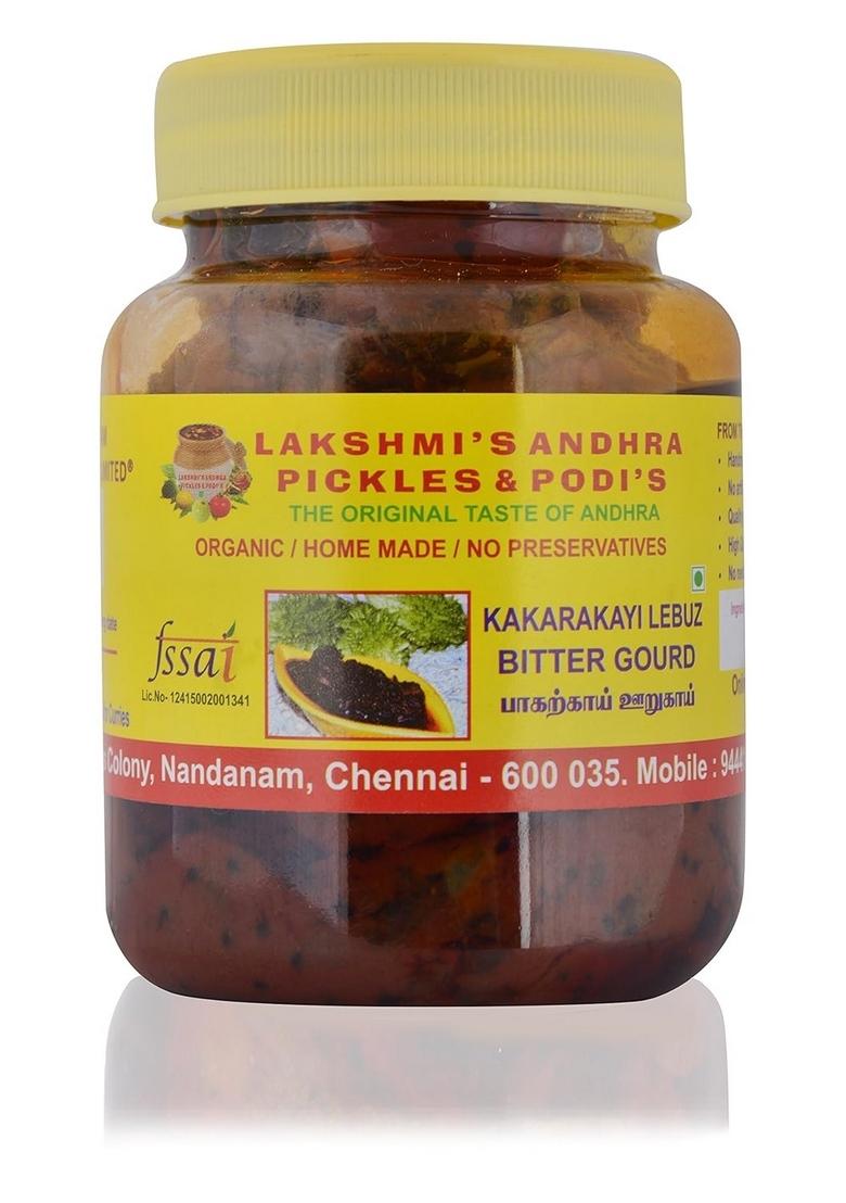 Lakshmi'S Andhra Pickles Podis Bitter Gourd Pickle 250 G