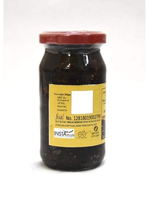 Menu Maker Select Premium Chaltar Achar [Elephant Apple Pickle] And Aamsatto Khejurer Chutney [Mango Preserve Date Sweet Chutney] Combo Pack 250G Each