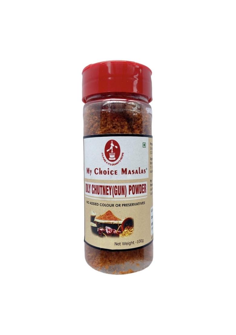 My Choice Masalas It'S Pure Granny'S Receipe Idly Chutney Gun Powder 100G