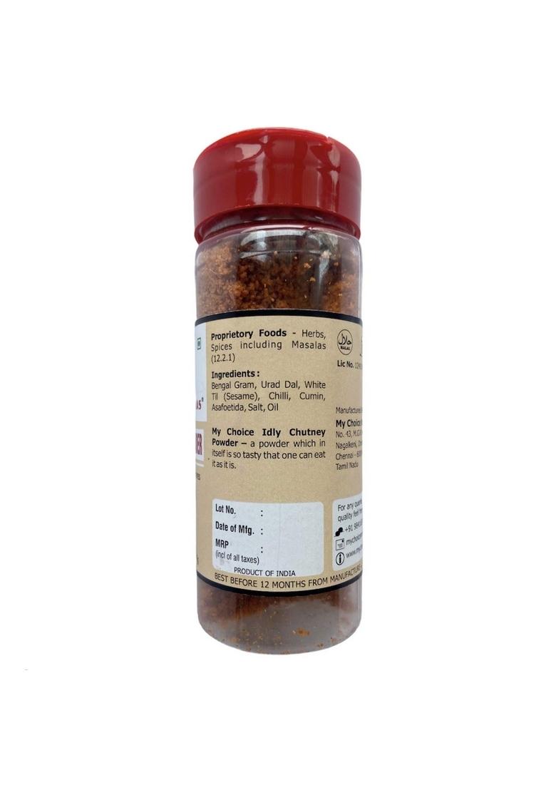 My Choice Masalas It'S Pure Granny'S Receipe Idly Chutney Gun Powder 100G