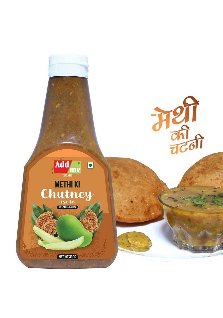 Add Me Homemade Chutney Sauce Mixed Combo Meethi Khatti Sonth 450G Pudina Dip 390G Mango Pickle Methi Dana Achar Classic Indian Chutneys Offer