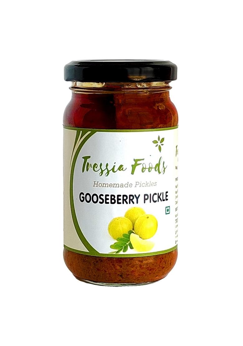 Tressia Foods | Gooseberry Pickle Amla Ka Achaar Nellika Achar Immunity Boosting Homemade Pickles Made In Small Batches 200G