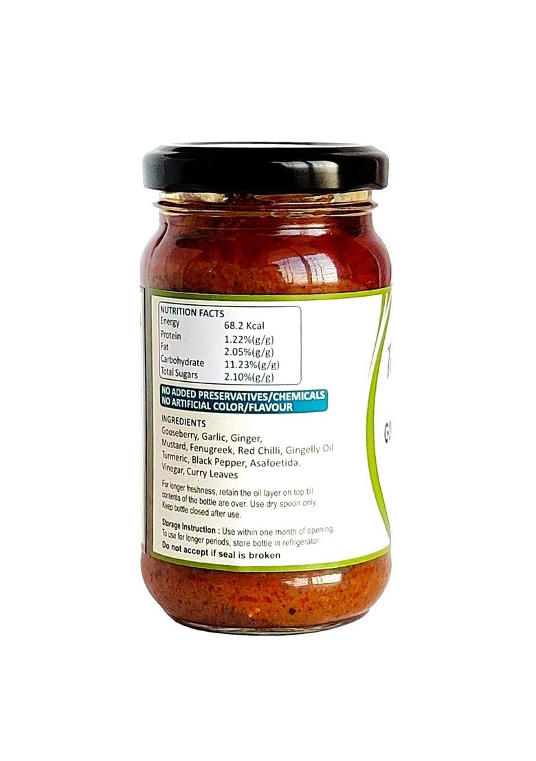 Tressia Foods | Gooseberry Pickle Amla Ka Achaar Nellika Achar Immunity Boosting Homemade Pickles Made In Small Batches 200G
