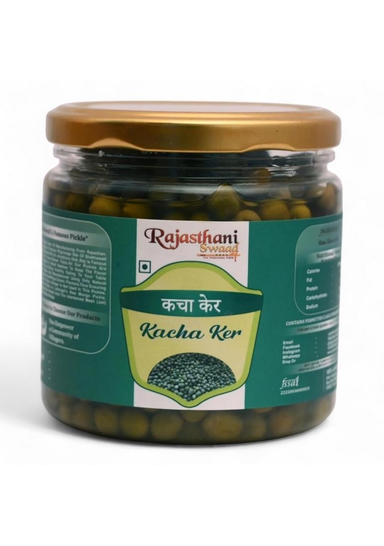 Rajasthani Swaad Kacha Ker Healthy Raw Green Kair | Multi Use For Pickle Sabji Chatney Etc 400 Grams
