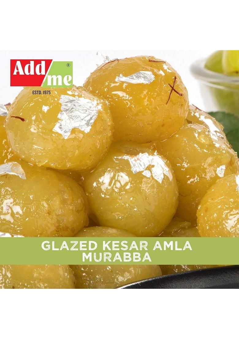 Add Me Kesar Amla Murabba Large 750Gm X 3 Vacuum Packed Without Syrup | Awla Murraba Candy Organic Immunity Boosters