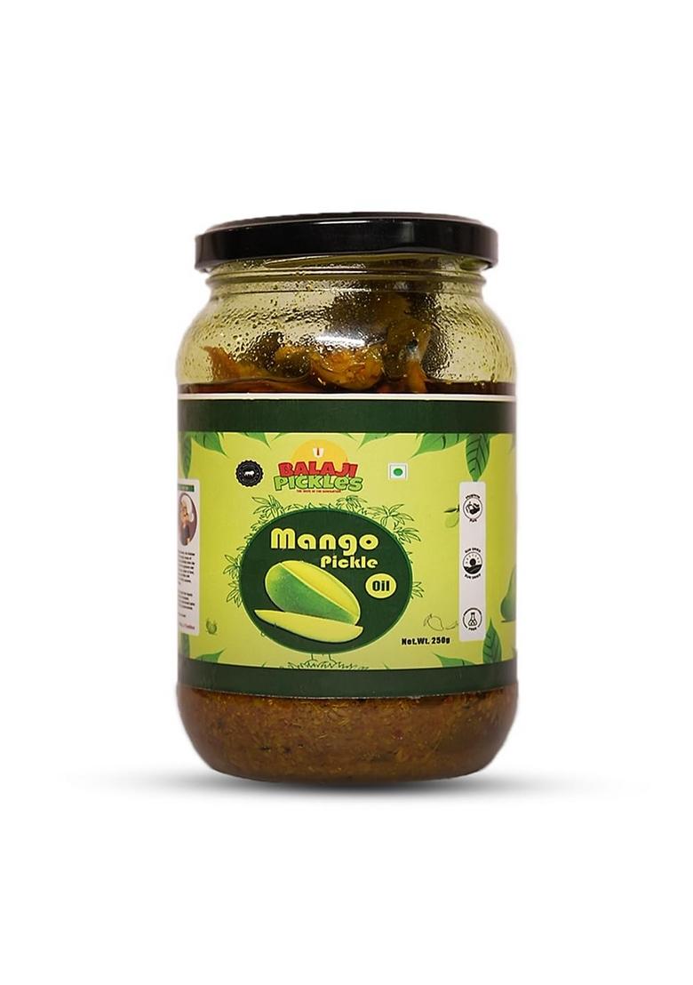 Balaji Pickles Mango Pickle Tangy Indian Condiment Tasty And Traditional Achar 500G