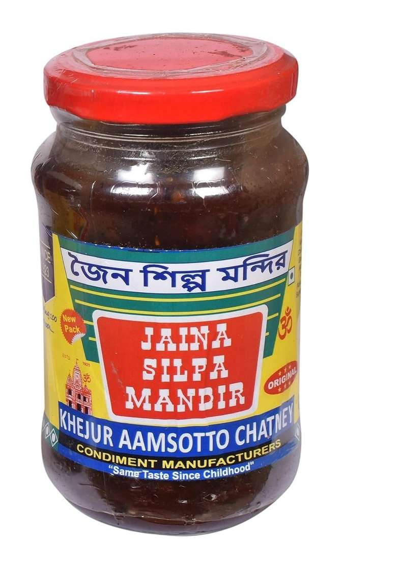 Jaina Silpa Mandir Khejur Aamshotto Sweet 400G - Indya