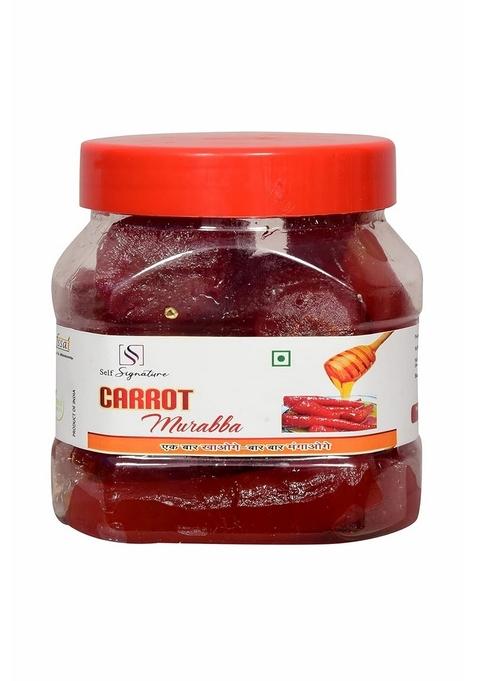 Self Signature Fresh Natural Homemade Organic Pure Sweet Carrot Murabba Gajar Ka Morabba 400Gm