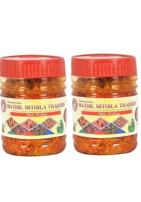 Mathil Mithila Traders Combo Of Special Mango Pickle | Maa Ke Hatho Ka Achar Masaledaar Khatta Style Homemade Aam Achaar |Bihari Tangy Spicy Mustard Oil Kuccha Organic Preservative Free Dry 2 X 250G