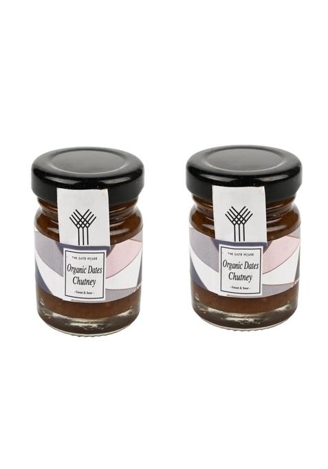 The Date House Organic Chutney 35Gm Pack Of 2