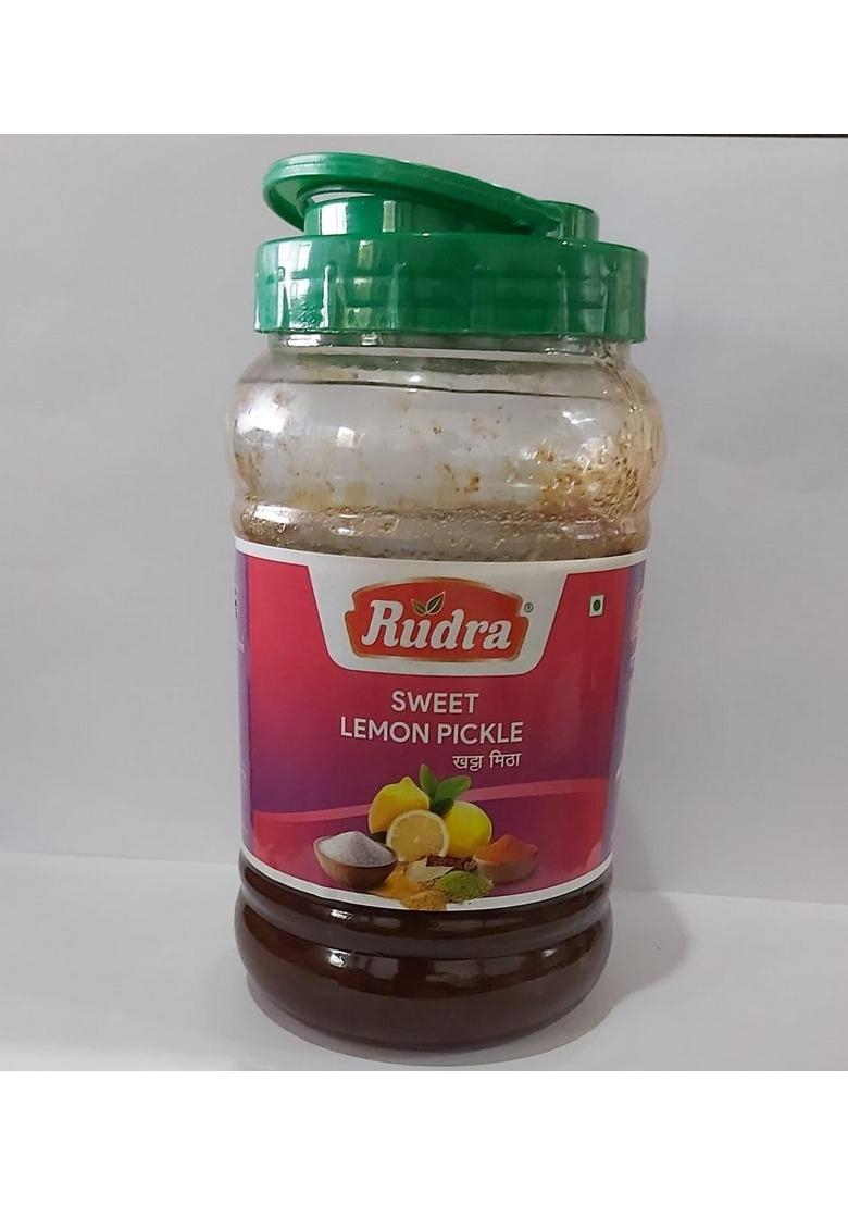 Rudra Sweet Lemon Pickle 1 Kg Jar