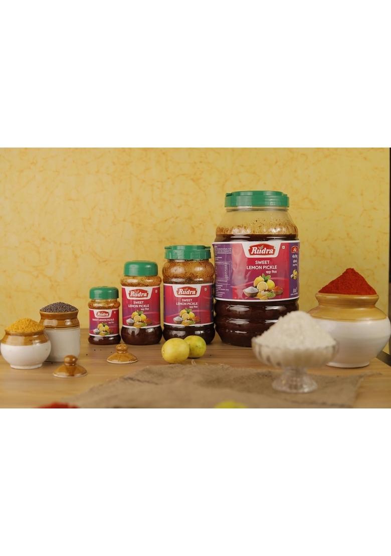 Rudra Sweet Lemon Pickle 1 Kg Jar