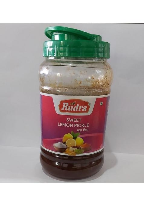 Rudra Sweet Lemon Pickle 1 Kg Jar