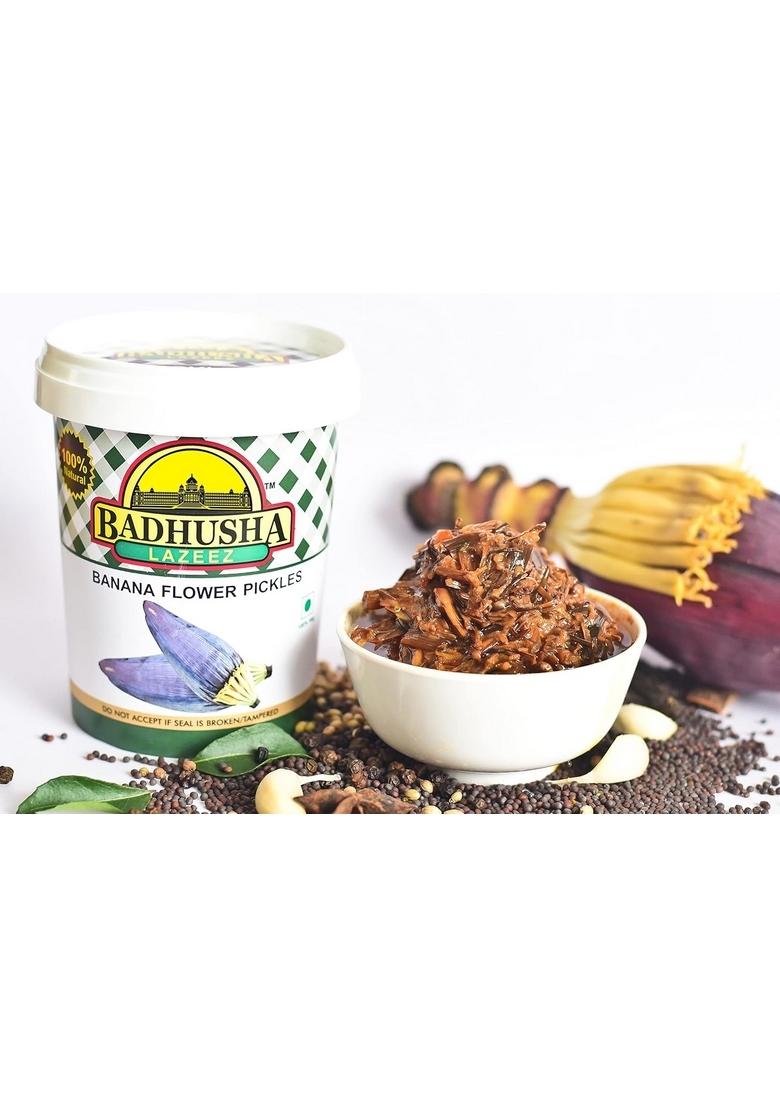 Badhusha Lazeez Pickles Banana Flower Garlic Mango Mixed Vegetable Pickle Pouch