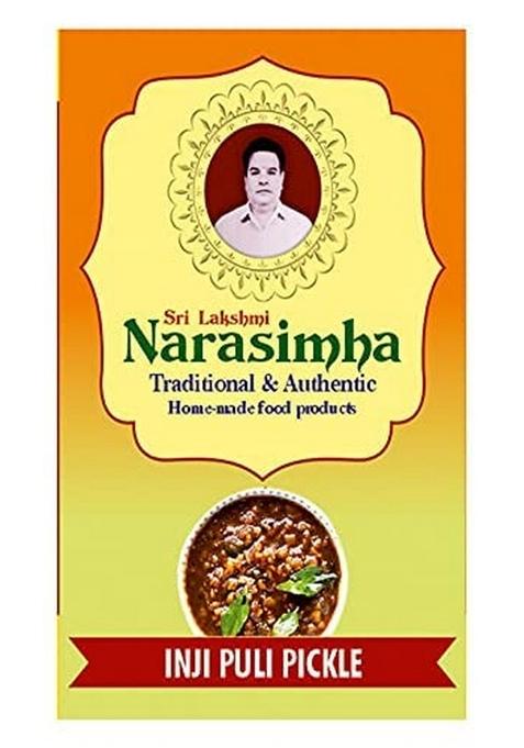 Sri Lakshmi Narasimha Inji Puli Homemade Maa Ke Haath Se Banaya Hua Achar | Healthy And Fresh Tasty Pickle Kerala Style Manga Hot Spicy 100G Each Pack Of 2