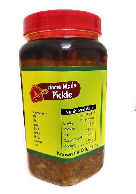 Nani'S Pickles Garlic Lehsun Pickle 1 Kg Pack Marwadi Style Home Made Without Chemical Preservative