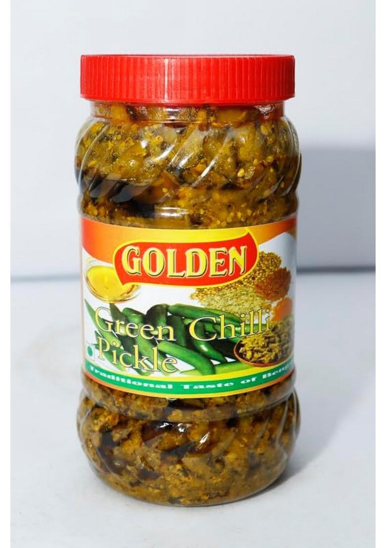 Golden Chilli Pickle – Naturally Fermented For A Zesty Spicy Flavor Boost 1Kg