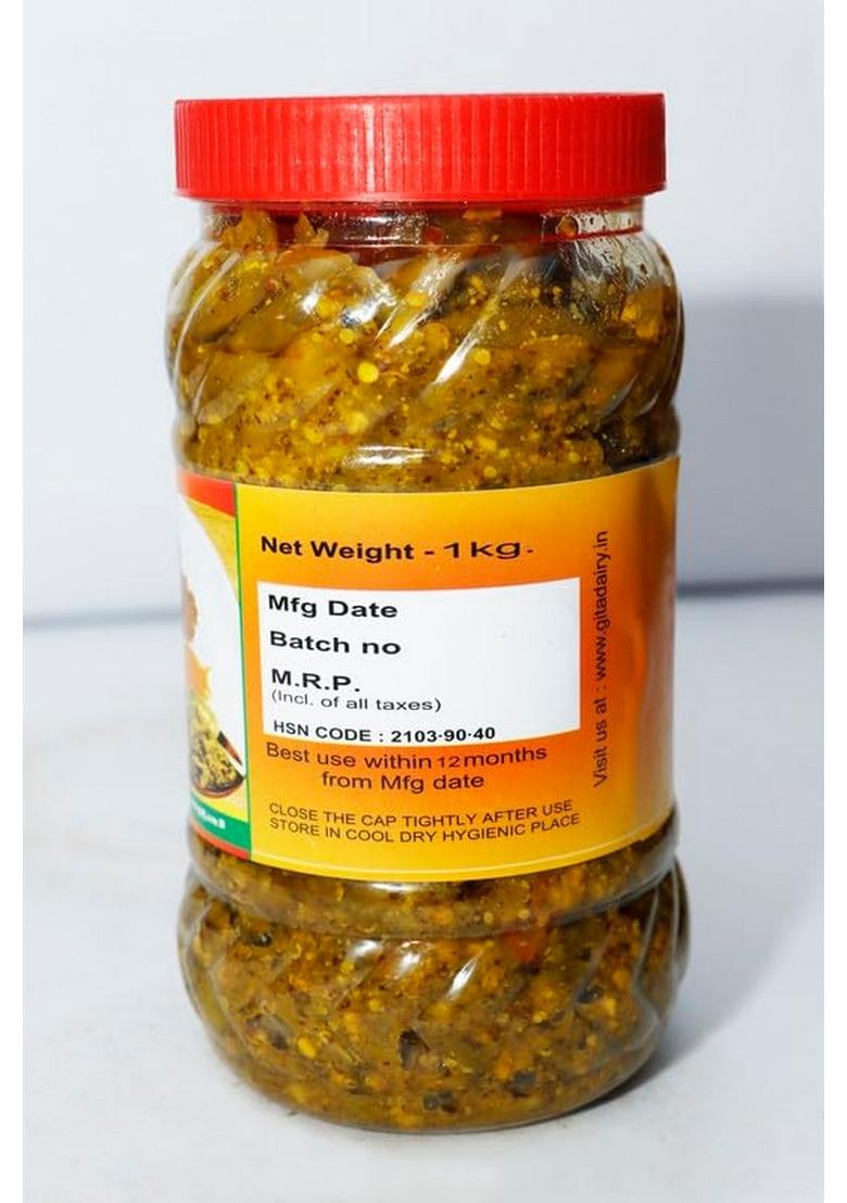 Golden Chilli Pickle – Naturally Fermented For A Zesty Spicy Flavor Boost 1Kg