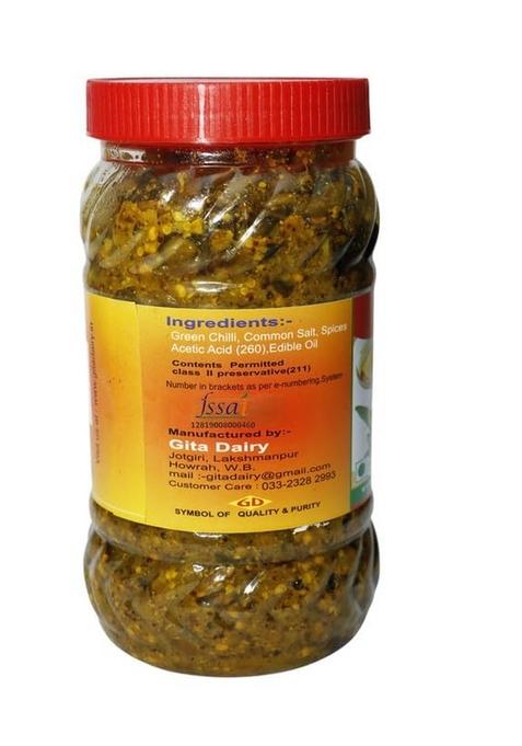 Golden Chilli Pickle – Naturally Fermented For A Zesty Spicy Flavor Boost 1Kg
