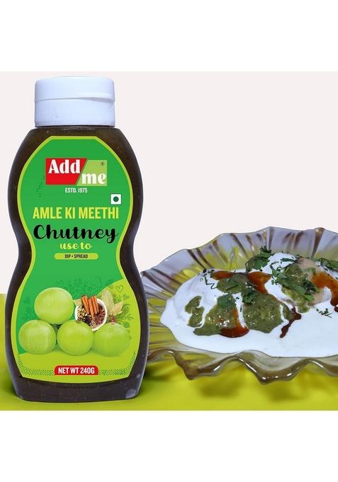Add Me Home Made Amla Ki Meethi Chutney 240Gm Sweet Sauce 240 G