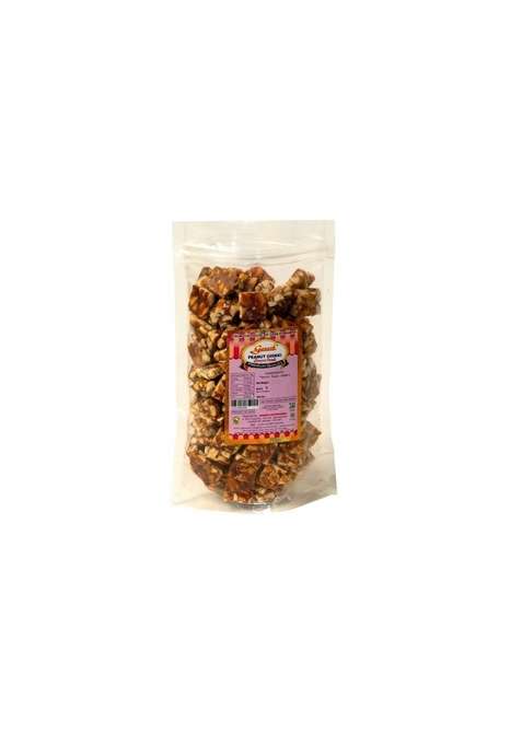 Ganesh Peanut Chikki Bites || Sweet Everyday Healthy Snack Gajak Jaggery Gud 500 Gram Pack