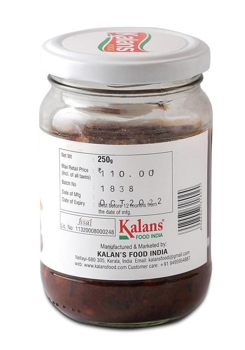 Kalans Food India Homemade Hot Sweet Lime And Dates Pickle 250 Gm Pack Of 2