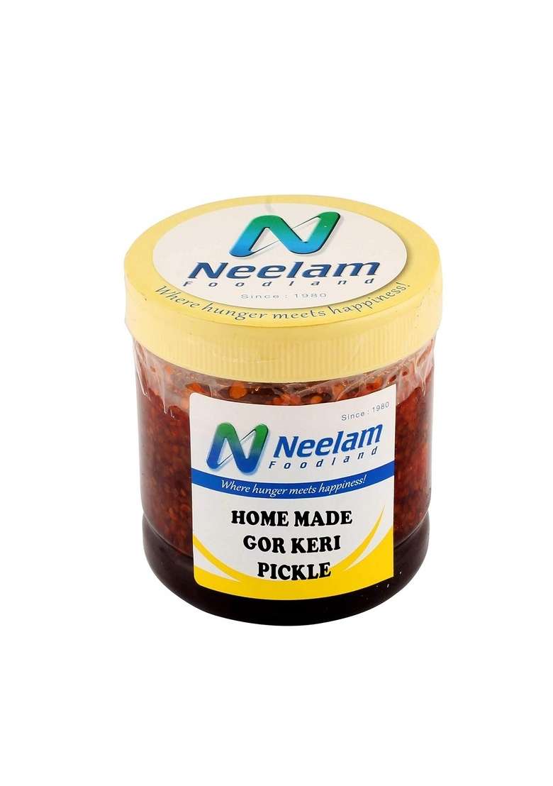 Neelam Foodland Home Made Gor Keri Pickle 250G - Indya