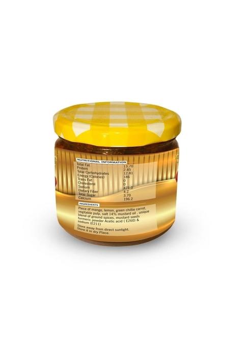 Maretto || Mixed Vegetable Pickles Homemade Pickle With Indian Traditional Spices 300 G