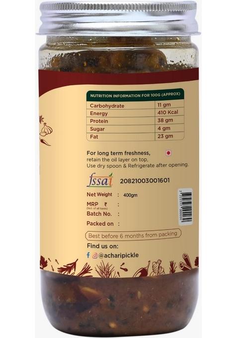 Achari Pickles Homemade Chilliflakes Kabab Chicken Pickle 400 Gm Delhi North Style Unique Non Veg