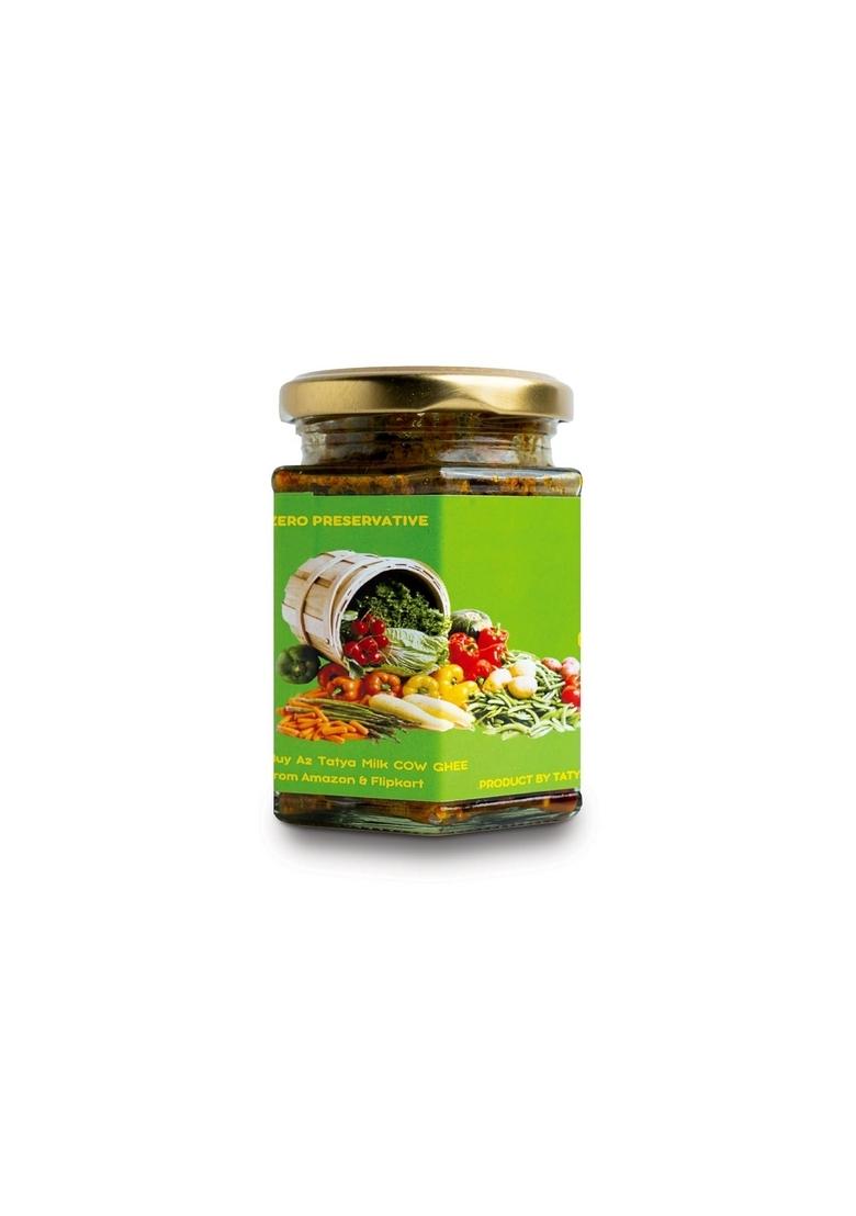 Tatya Milk Works Village Farm Homemade Mix Achar | Traditional Mixed Pickle No Preservatives 100 Natural Taste 200 Grams