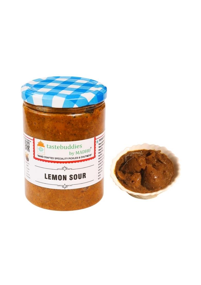 Tastebuddies By Madhu Madhu® Lemon Sour Pickle 450 Gm Handcrafted Homemade A Unique Traditional Recipe Fresh Nimbus Prepared With Loads Of Spices Must Have In Indian Homes