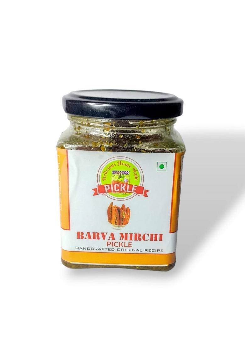 Delicious Home Made Deliicious Stuffed Red Chilli Pickle 100 Natural | No Preservatives Bharwa Mirch Ka Achar 500Gm In Jar Fresh Pickles Lal Mirchi