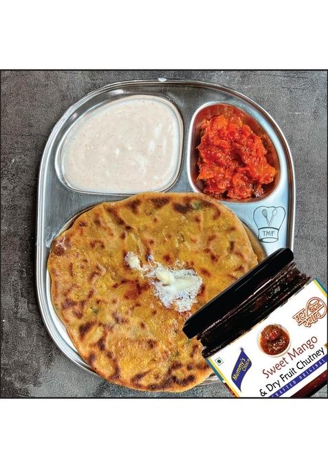 Mummy'S Choice Raw Mango Chutney | Sweet Spicy Aam Chunda Khatti Meethi Ki Perfect For Parathas Snacks Meals Made With Farm Fresh Mangoes Without Oil Jam |Traditional Recipe Homemade And Sour 250Gm