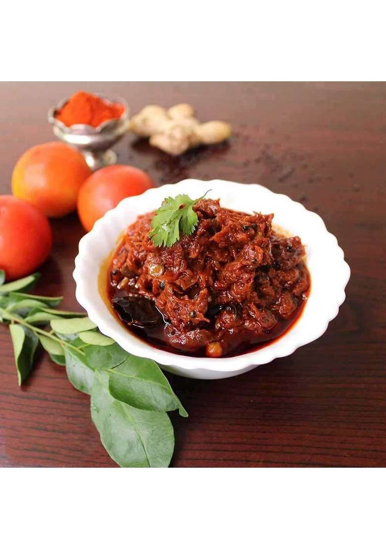 Sitara Foods Tomato Pickle Tamota Aachar Without Garlic Home Made 1000 Grams Bag - Indya