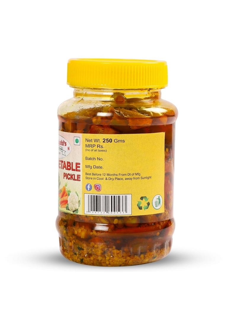 Meenakshi'S Home Made Mix Sabzi Vegetable Achar | A Medley Of Flavors 100 Natural No Preservatives Fresh Pickles With Mother'S Love 250G Pack 2