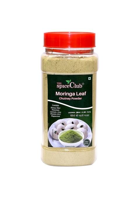 The Spice Club Moringa Leaf Chutney Powder 250G | Instant Flavor Boost Kitchen Shortcut Chef Inspired Mix Aromatic Symphony Freshly Ground Fusion Homestyle Blend Perfect Harmony Mixed Spices All In One Fresh
