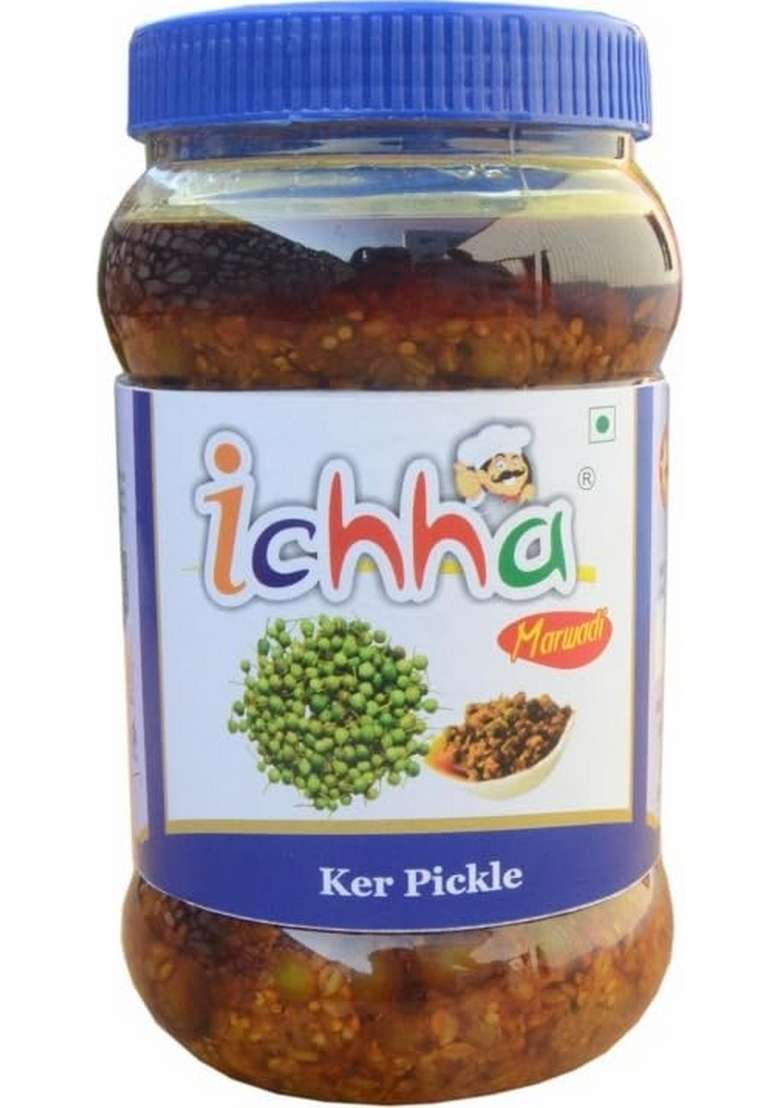 Ichha Special Marwadi Natural Fresh Homemade Ker Sangari Pickle 1Kg Achar - Indya