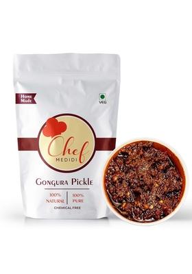 Chef Medidi Authentic Andhra Gongura Pickle Recipe | Spicy Pachadi With Garlic Puntikura 250 Grams
