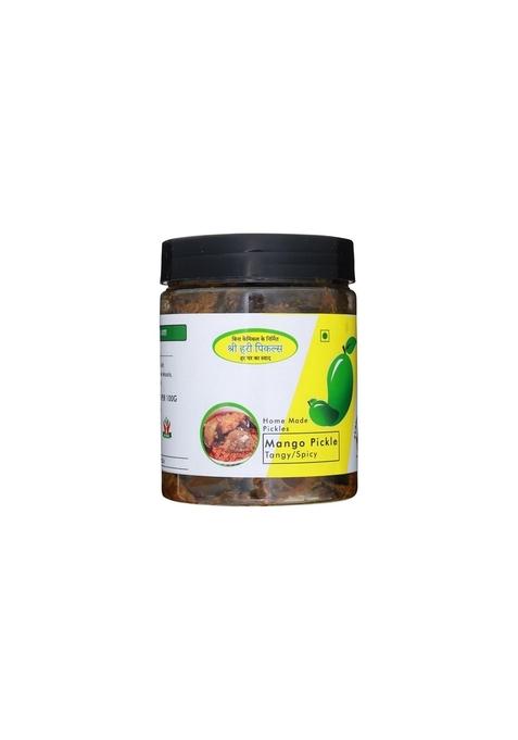 Flavourickles Shri Hari Pickles –Homemade Aam Ka Achar With Tangy Spicy | Traditional Mango Pickle Authentic North Indian Taste No Preservatives 450 Gm