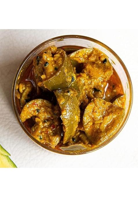 Flavourickles Shri Hari Pickles –Homemade Aam Ka Achar With Tangy Spicy | Traditional Mango Pickle Authentic North Indian Taste No Preservatives 450 Gm