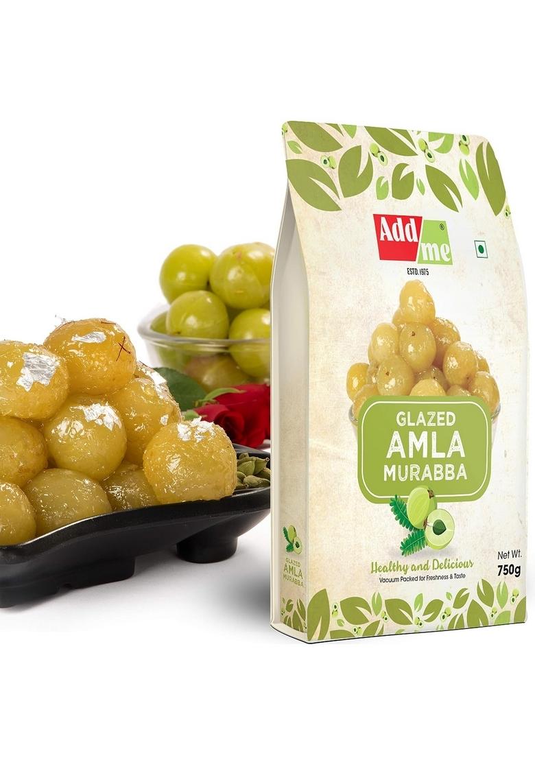 Add Me Homemade Sweets Dry Amla Murabba Vaccum Packed Without Syrup 750Gm X 2 Amala Pack Of Immunity Booster Packs