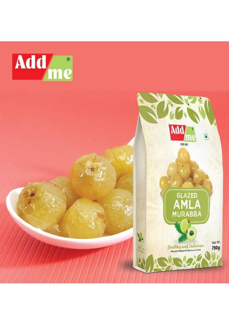 Add Me Homemade Sweets Dry Amla Murabba Vaccum Packed Without Syrup 750Gm X 2 Amala Pack Of Immunity Booster Packs