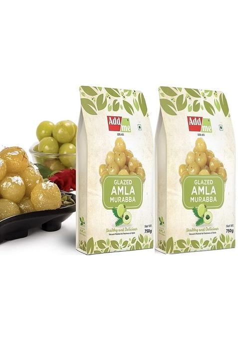 Add Me Homemade Sweets Dry Amla Murabba Vaccum Packed Without Syrup 750Gm X 2 Amala Pack Of Immunity Booster Packs