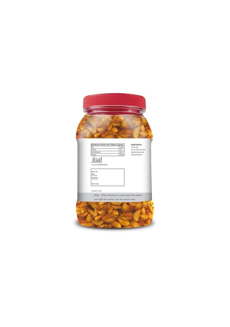 Naturearth 100 Natural Garlic Kathal Ginger Pickle 600 G Primium Quality Achar - Indya