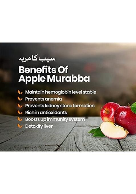 Sakshi Farms | Homemade Organic Apple Murabba With Honey And Sugar Free 5 Kg Pack Good For Health Natural Immunity Booster Seb Ka ''Natural Pure Hygienic''